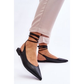 Step in style Balerini Model Turriso 2530-1 Negru - Pas în stil 2