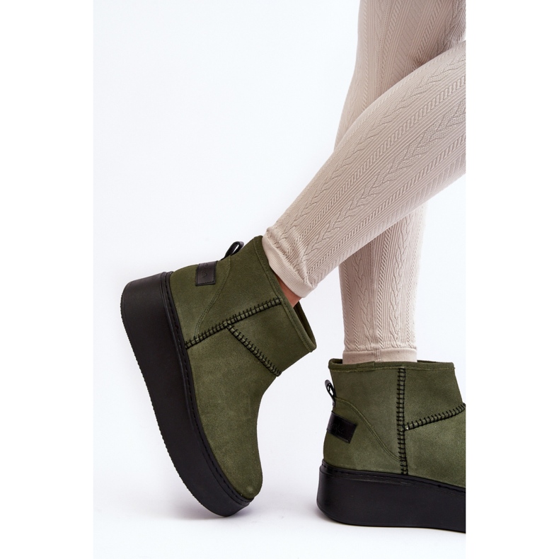 Step in style Cizme de zapada Model Maciejka 06257-24 Olive - Pas in stil verde 2