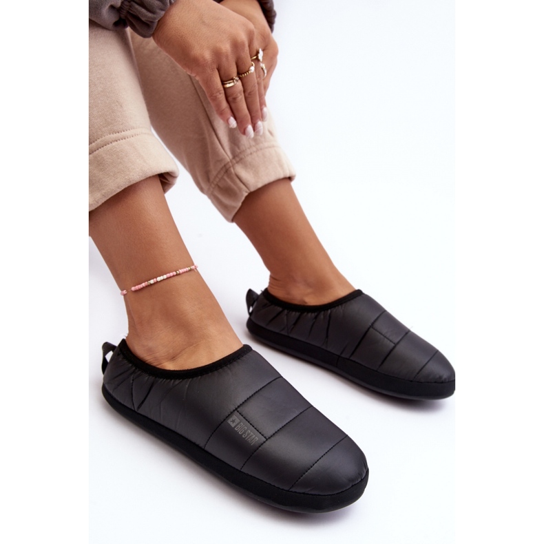 Step in style Papuci Model Big Star KK274604 Negri - Pas in stil negru 1