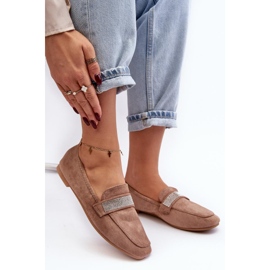 Mocasini de dama cu strasuri Maro 1