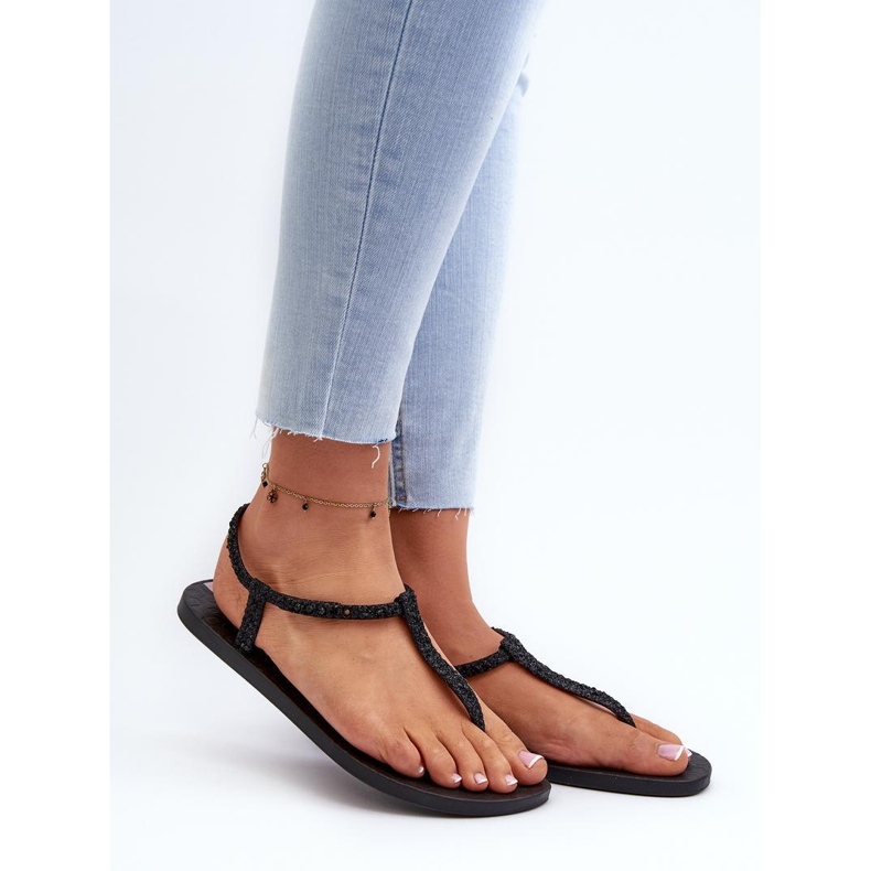 Step in style Sandale Model 26914 Ipanema Class Brilha Fem Black - Pas in stil negru 1