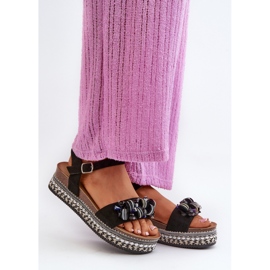 Step in style Sandale Model S.Barski HY056 Negru - Pas in stil 1