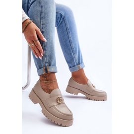 Step in style Pantofi Model Rosefalls 20153 Piele Bej - Pas in stil 2
