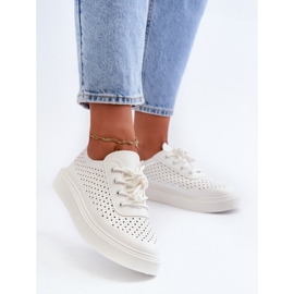 Step in style Tenisi Model Tanvi BL519P Alb - Pas in stil 2