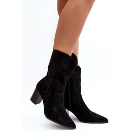 Step in style Cizme Model Danell 22556-L2 Negru - Pas in stil 1