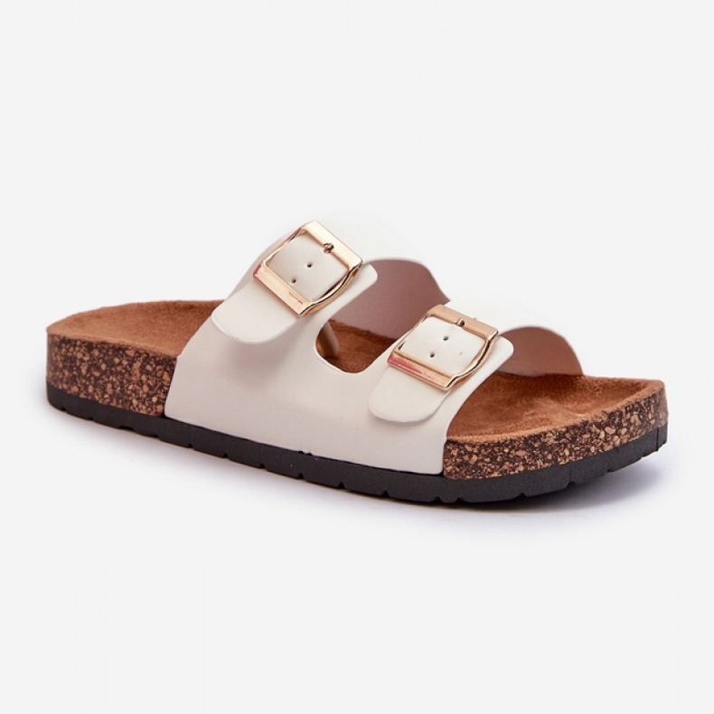 Step in style Sandale Flip-flops Model Cortina DZ121-9 Alb - Pas în stil 2