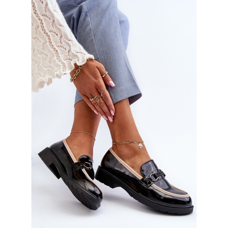 Step in style Pantofi Model S.Barski HY336A Negru - Pas in stil 1