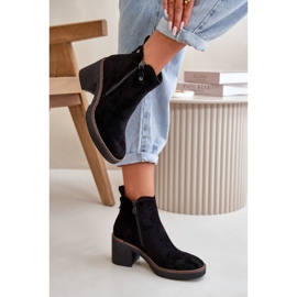 Step in style Cizme Model Velarilla KE221 Negru - Pas in stil 2