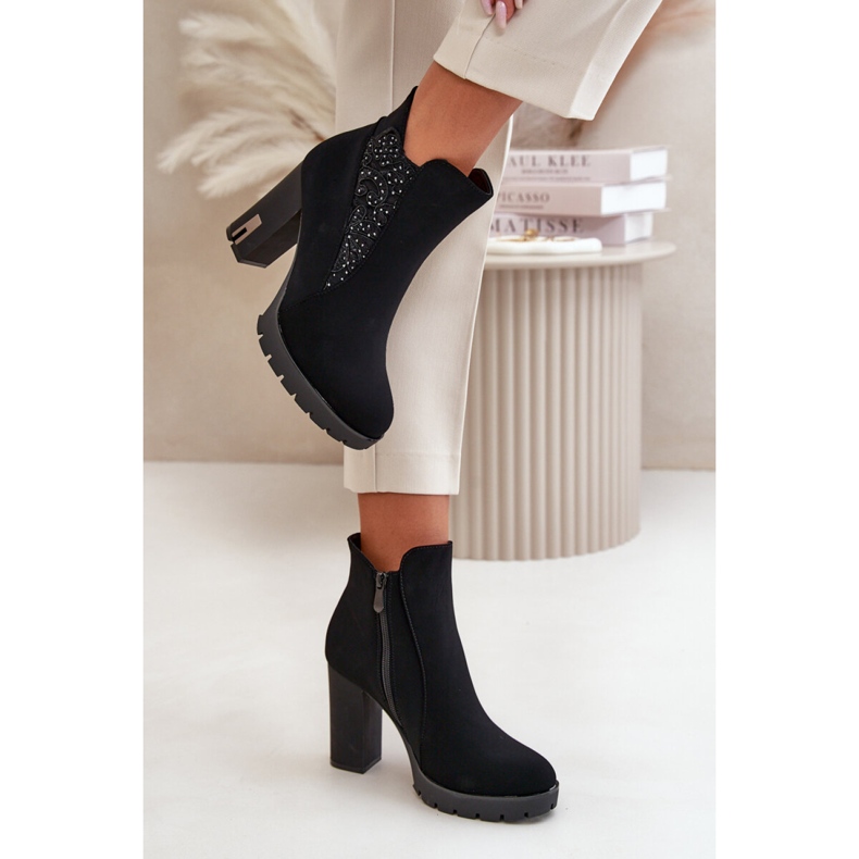 Step in style Cizme Model Verissae NS329P Negru - Pas in stil 1