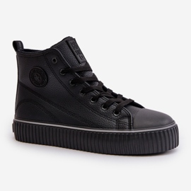 Step in style Adidași Model Big Star OO274790 Negri - Pas în stil negru 2