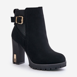 Step in style Cizme Model Erilanes 4382 Black - Pas in stil negru 2