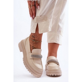 Step in style Mocasini Model Aricka 7961 Bej - Pas in stil 1