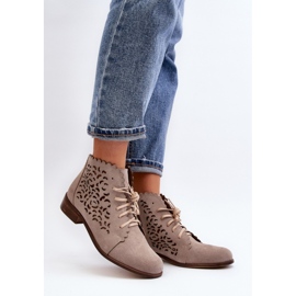 Step in style Cizme Model Zazoo 2871/024 Bej - Pas in stil 1