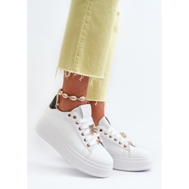 Step in style Pantofi sport Model Cavisa C2168 Alb/Negru - Pas in stil 1