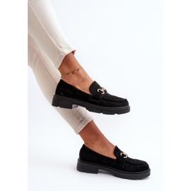 Step in style Mocasini Model Lighas F003 Black - Pas in stil negru 2
