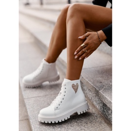Step in style Cizme Model Obeena 9681A Albe - Pas in stil 1