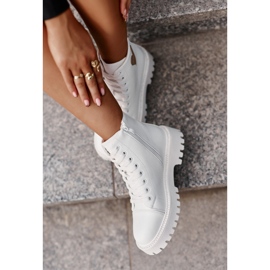 Step in style Cizme Model Obeena 9681A Albe - Pas in stil 3