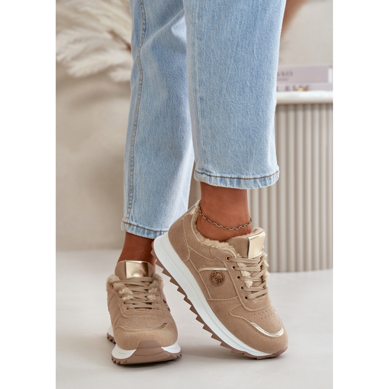 Step in style Pantofi sport Model Lerisas TL289-63 Kaki - Pas in stil bej 1 Step in style Pantofi sport Model Lerisas TL289-63 Kaki - Pas in stil bej 1