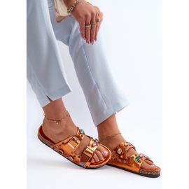 Step in style Sandale Flip-flops Model S.Barski MY121 Orange - Pas în stil portocale 1