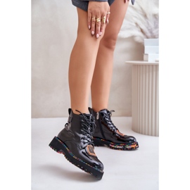 Step in style Trappers Model Artiker 55C0517 Black - Pas în stil negru 1