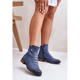 Step in style Cizme Model Labise ASA62-16 Albastru - Pas in stil 1
