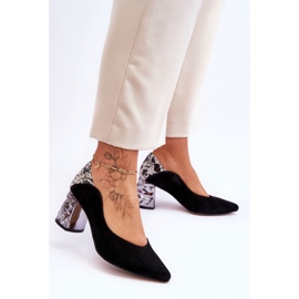 Step in style Pompe Model Maciejka 05042-43 Negru - Pas în stil 3