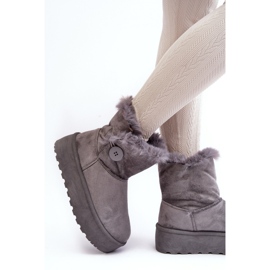 Step in style Cizme de zapada Model Wikasem 85-925 Gri - Pas in stil 2