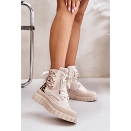 Step in style Cizme Model Edidda 24BT26-7378 Bej Deschis - Pas in stil 1