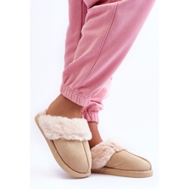 Step in style Papuci Model Pinky BO-609 Bej Deschis - Pas in stil 2