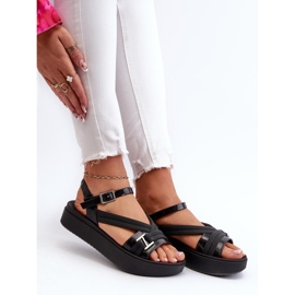Step in style Sandale Model Zaxy LL285064 Negru - Pas în stil 1