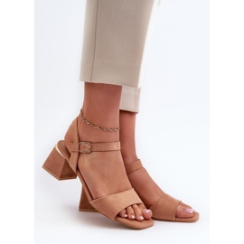 Step in style Sandale Model Leisha LT33-10 Camel - Pas in stil maro 1