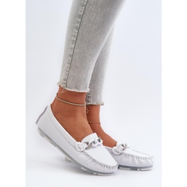 Step in style Mocasini Model S.Barski LR339 Alb - Pas in stil 1