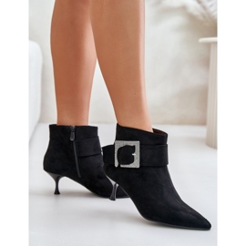 Step in style Cizme Model Nirilis 7291 Black - Pas in stil negru 2