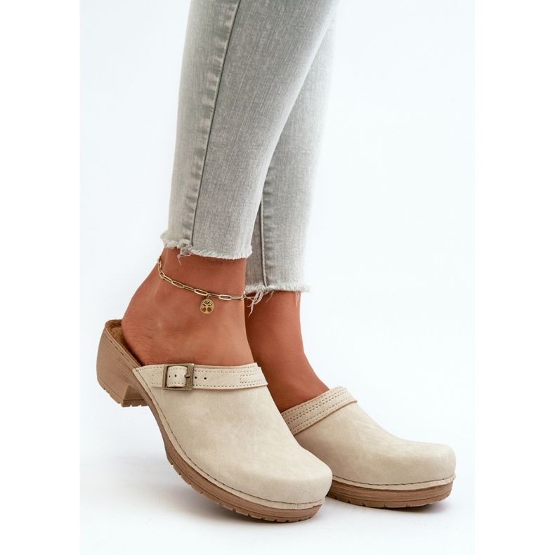 Step in style Sandale Flip-flops Model Inblu BL000004 Bej - Pas în stil 1