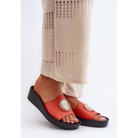 Step in style Sandal Flip-flops Model Zazoo 2920 Orange - Pas în stil portocale 1