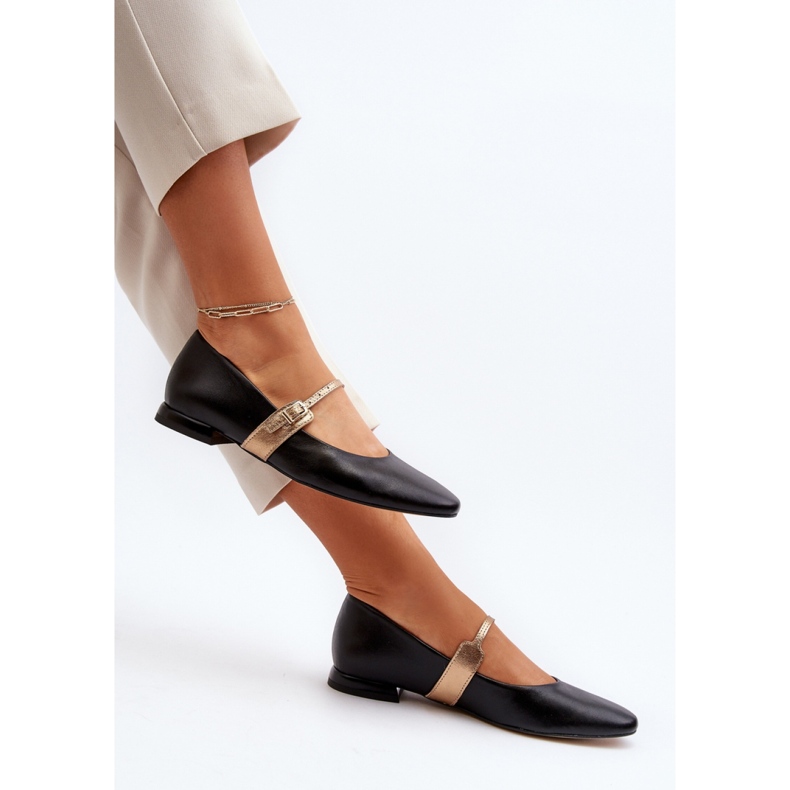 Step in style Balerini Model Laura Messi 2774 Negru - Pas in stil 1