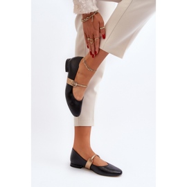 Step in style Balerini Model Laura Messi 2774 Negru - Pas in stil 2