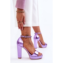 Step in style Sandale Model Mandy M048 Violet - Pas in stil 2