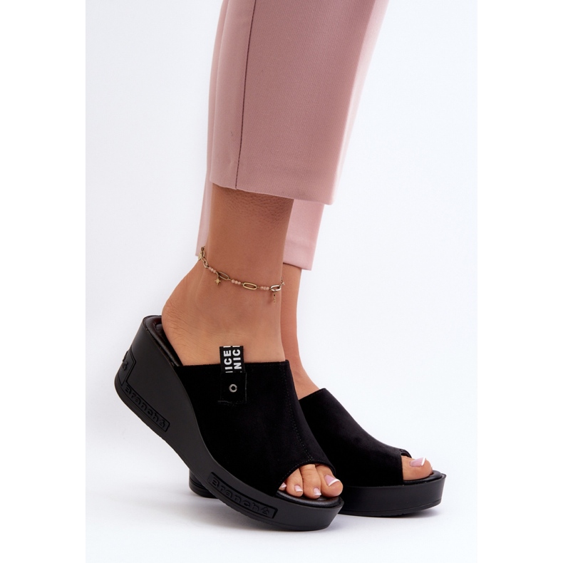 Step in style Sandale Flip-flops Model Vleni 58291 Negru - Pas în stil 1