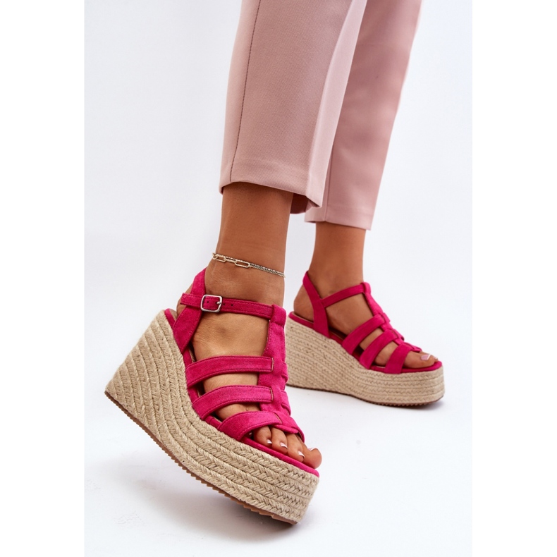 Step in style Sandale Model Gnosis H8-689 Fuchsia - Pas in stil roz 2
