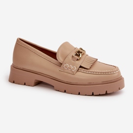 Step in style Mocasini Model Zanita GQ8-010 Bej - Pas in stil 2