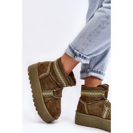 Step in style Cizme de zapada Model Milson AA-21 Green - Pas in stil verde 2