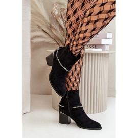 Step in style Cizme Model Hanalen NS356 Black - Pas in stil negru 1