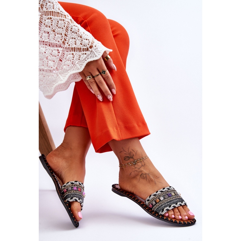 Step in style Sandale Flip-flops Model Bellisa CK270P Negru - Pas în stil 2