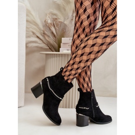 Step in style Cizme Model Hanalen NS356 Black - Pas in stil negru 2