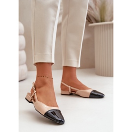 Step in style Balerini Model Kairael YK-03 Bej - Pas în stil 1