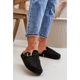 Step in style Papuci Model Terilain TL8-123 Negru - Pas in stil 2