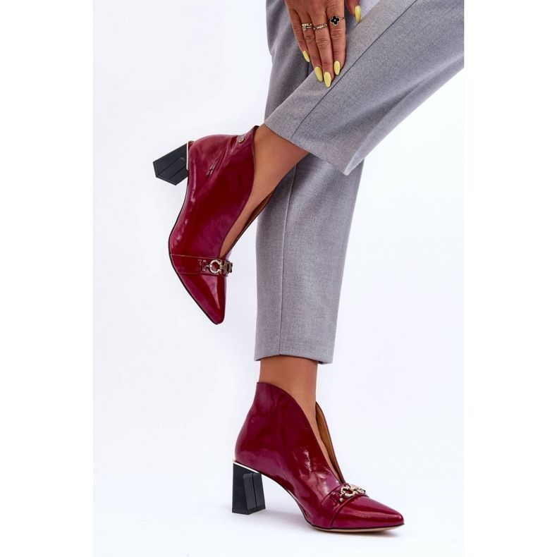 Step in style Cizme Model Maciejka 05262-15/00-1 Fuchsia - Pas în stil roz 2