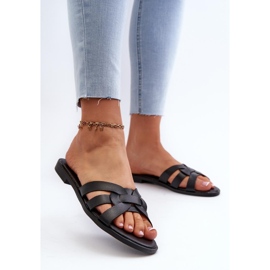 Step in style Sandale Flip-flops Model Rosalini 24SD97-7747 Negru - Pas în stil 2