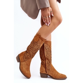Step in style Cizme Model Ndulu 4043 Camel - Pas in stil maro 3